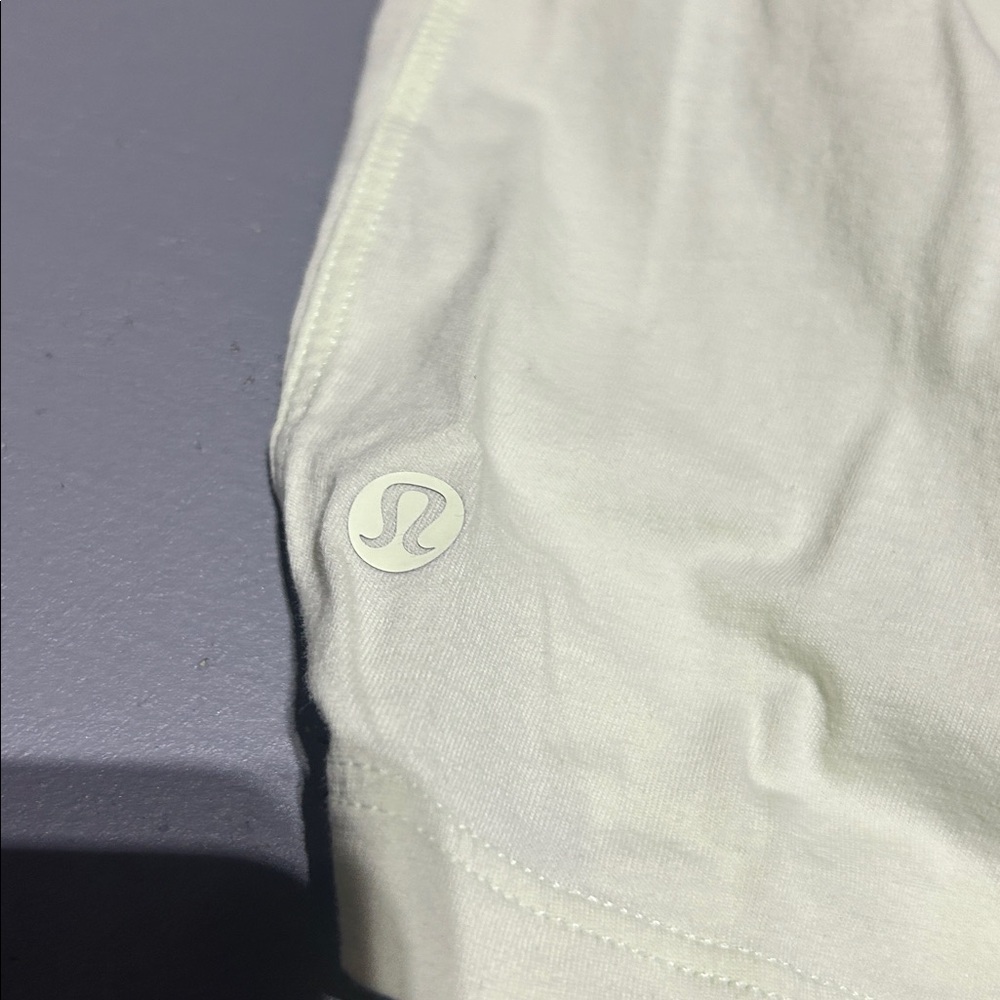 Lululemon All Yours Cotton Tee Shirt (Size 6) (Elixir Color) - Picture 8 of 9